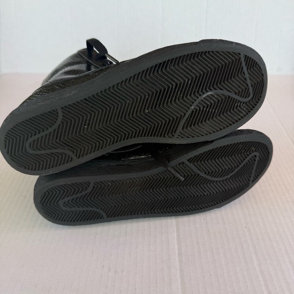 Nike Black High Top Sneakers Size 8.5 - Picture 6 of 12